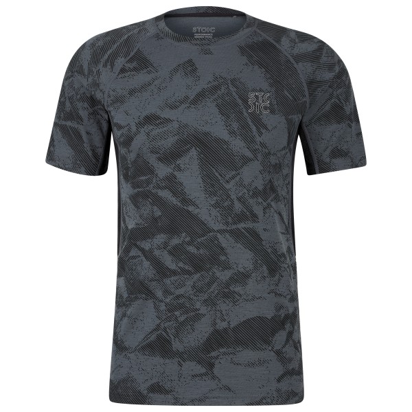 Stoic MerinoMesh150 SadjemSt. Merinoshirt Grijs