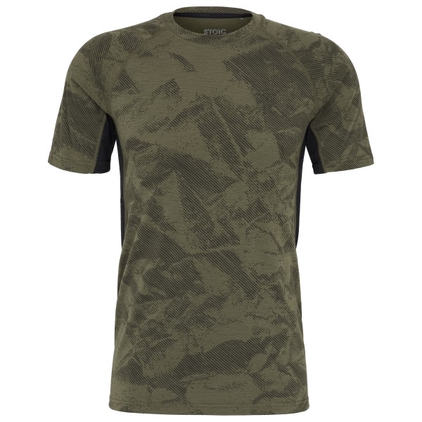 Stoic MerinoMesh150 SadjemSt. Merinoshirt Olijfgroen
