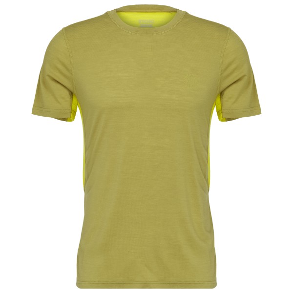 Stoic MerinoMesh150 SadjemSt. T-Shirt Merinoshirt Olijfgroen