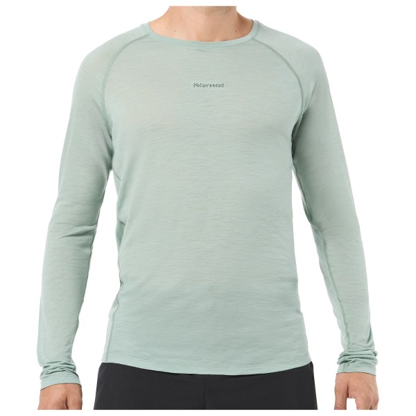 NNormal Merino Long Sleeve 02 Hardloopshirt Grijs