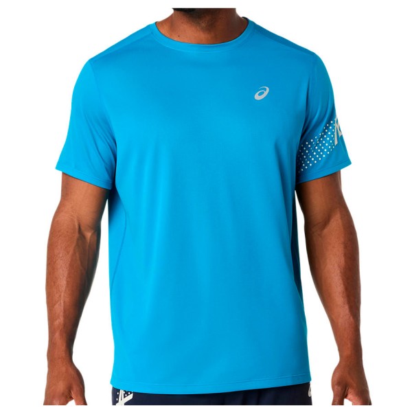 Asics Icon S/S Top Laufshirt Herren (Gr L |blau)