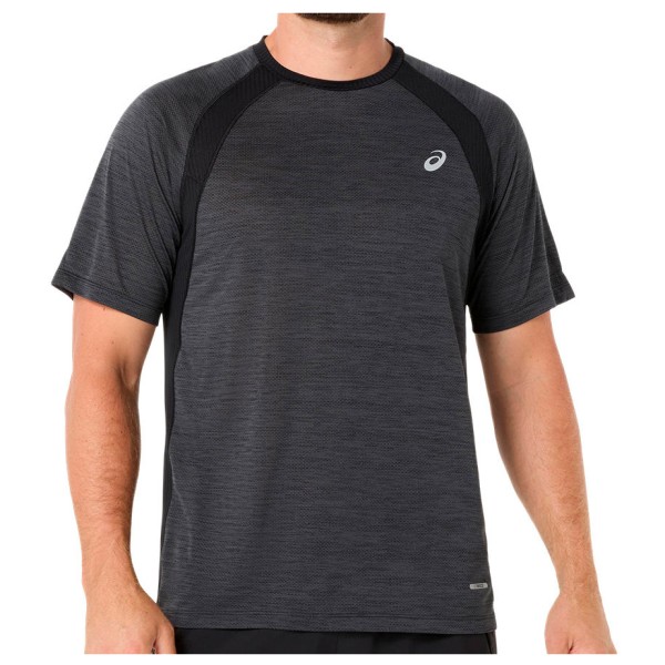 Asics Road S/S Top Laufshirt Men (Gr XXL |grau)