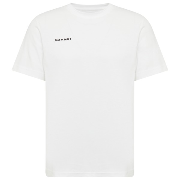 Mammut Base T-Shirt Mini Logo T-shirt Wit
