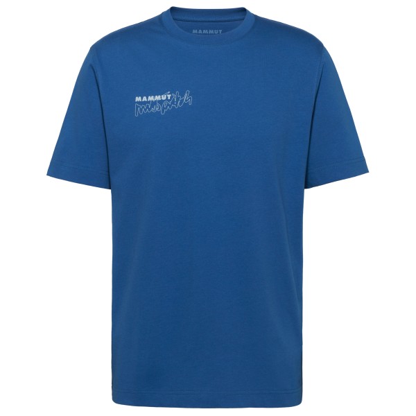 Mammut Base T-Shirt Multi-Pitch T-Shirt Men (Gr XL |blau)
