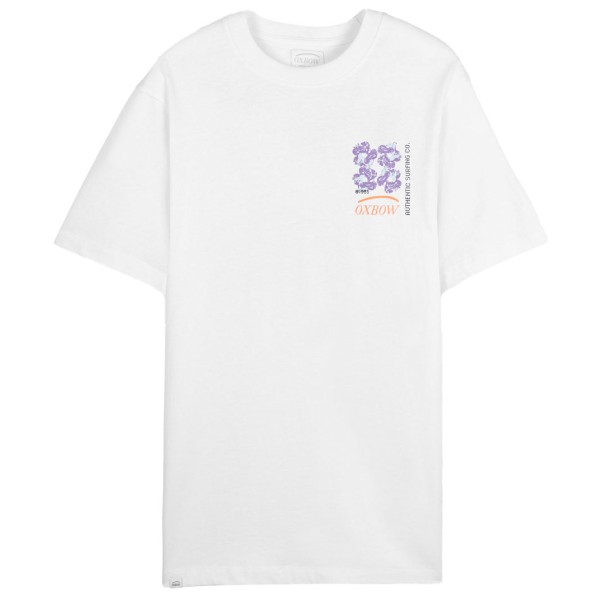 T-Shirt Oxbow Pixelate Short Sleeve T Herren (Gr S |weiß)