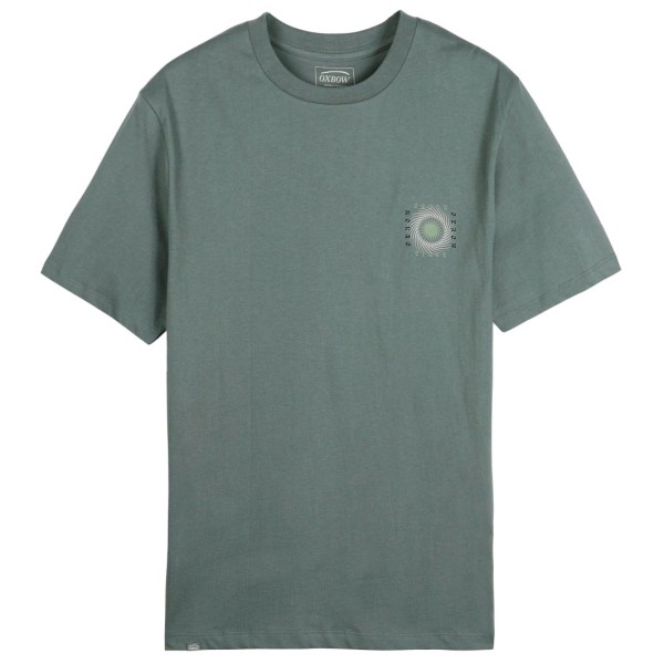 Oxbow Radiate Short Sleeve T T-Shirt Herren (Gr M |oliv/türkis)