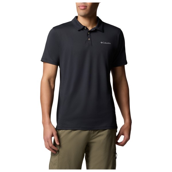 Columbia Tech Trail Utility Polo Polo-Shirt Herren (Gr XL |schwarz)
