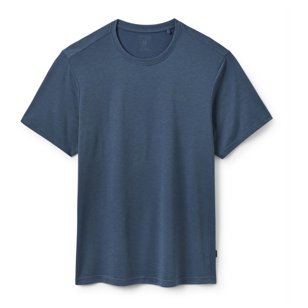 Rab Crimp Elevation Tee Funktionsshirt Herren Trekking (Gr L |blau)