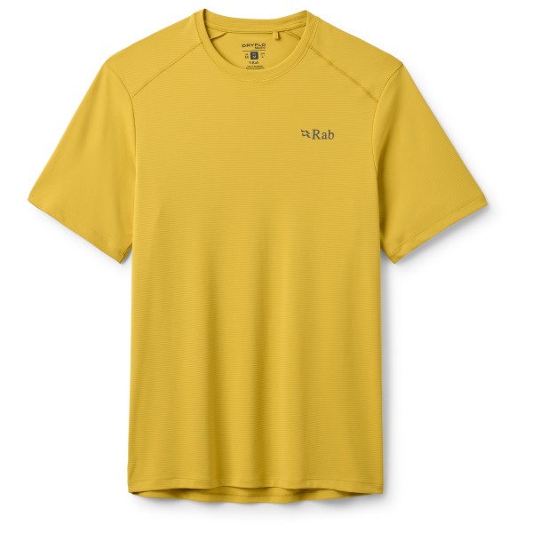 Rab – Force Tee – Sportshirt maat S, Geel