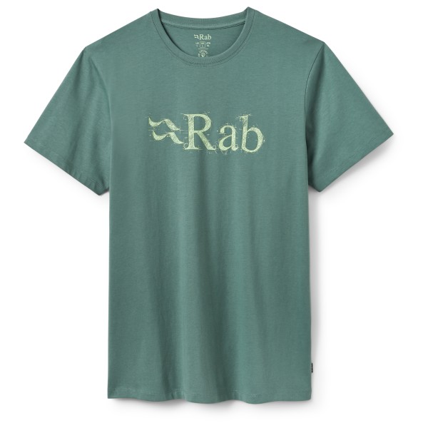 Rab Stance Tech Sketch Tee T-Shirt Men (Gr M |türkis)