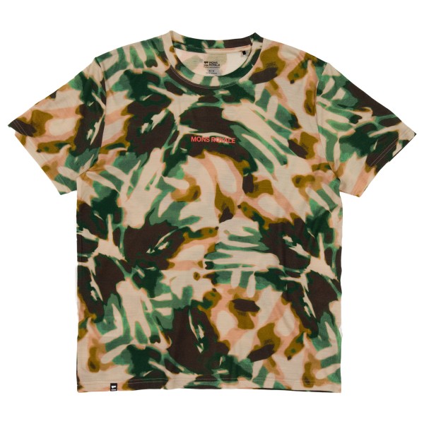 Mons Royale Icon Merino T-Shirt Merinoshirt Beige