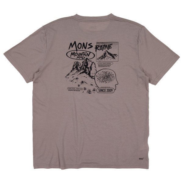 Mons Royale - Icon Merino T-Shirt - Merinoshirt Gr L braun