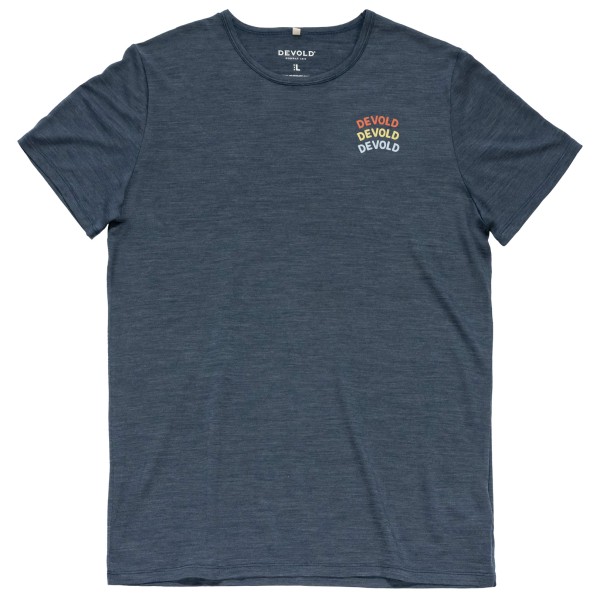 Devold – Active Devold Legacy Tee – Merinoshirt maat XL, Blauw