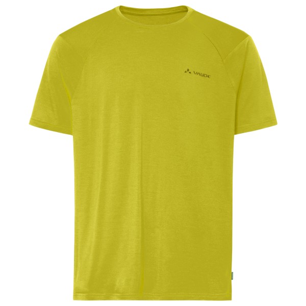 Vaude Essential Wool T-Shirt Merinoshirt Men (Gr XXL |gelb)