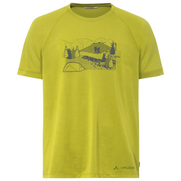 Vaude Gleann T-Shirt II T-Shirt Herren Wandern (Gr L |gelb)