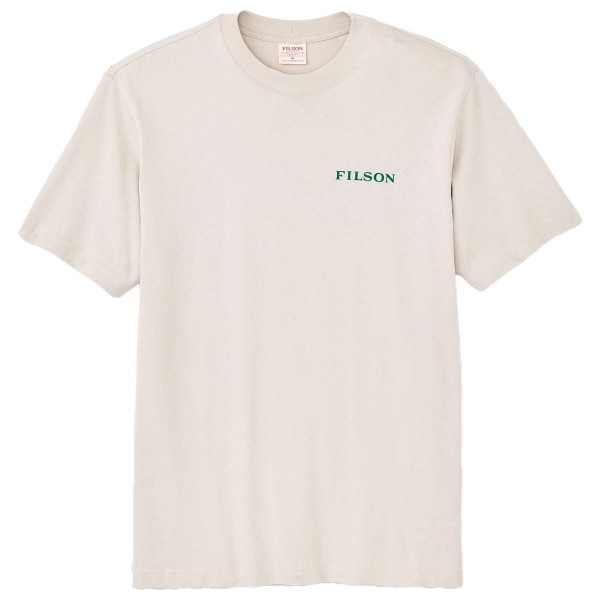 Filson S/S Frontier Logo T-Shirt T-Shirt Herren (Gr S |weiß)