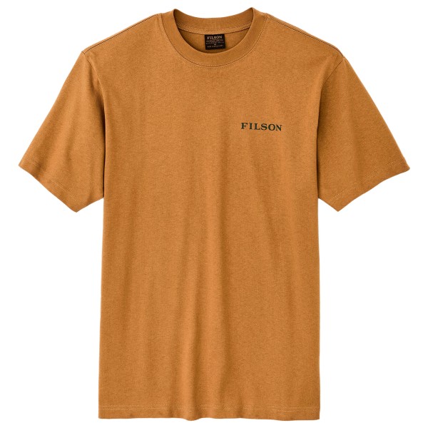 T-Shirt Filson S/S Frontier Logo T-Shirt Herren (Gr S |orange)