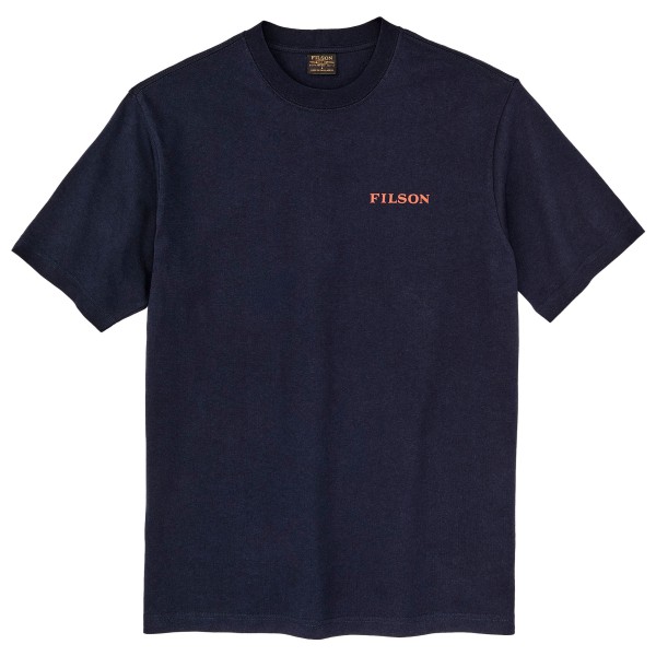 Filson S/S Frontier Logo T-Shirt T-Shirt Men (Gr XS |blau)