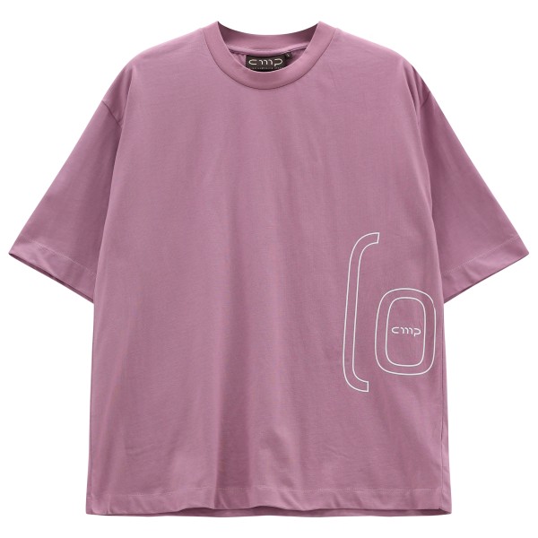 CMP Loose Fit T-Shirt T-Shirt Herren Reisen (Gr S |rosa)