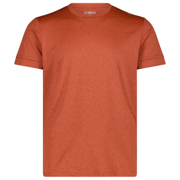 CMP Round Neck T-Shirt Funktionsshirt Herren Wandern (Gr 56 |rot)