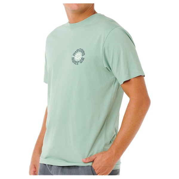 Rip Curl Pacific Rinse Circle Tee T-Shirt Herren (Gr L |grün)