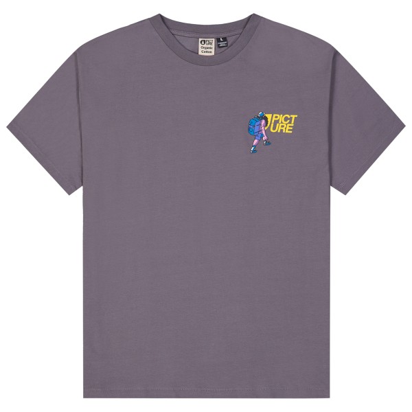 Picture – Nightking Tee – T-shirt maat L, Grijs