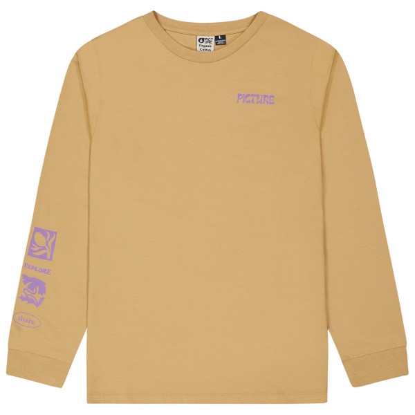 Picture Pembroke L/S Tee Longsleeve Herren (Gr XL |beige)