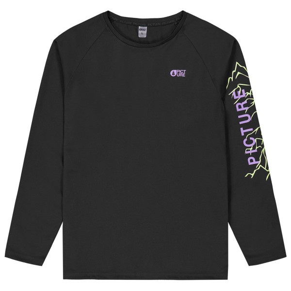 Picture Timont L/S Tech Tee Funktionsshirt Herren (Gr L |schwarz)