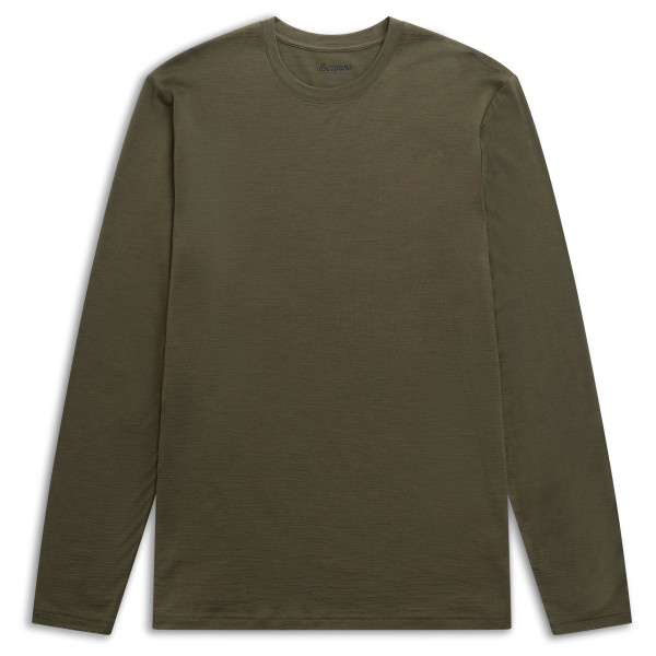 Bergans Merino Long Sleeve Merinoshirt Men (Gr XXL |braun)
