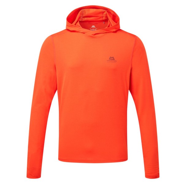 Mountain Equipment - Glace Hooded Top - Longsleeve Gr XL rot