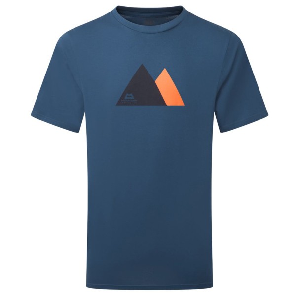 Mountain Equipment – Twin Peaks Tee – T-shirt maat L, Blauw