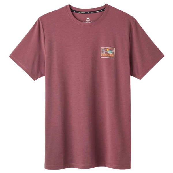 Passenger Roamer Recycled Active T-Shirt Sportshirt Rood
