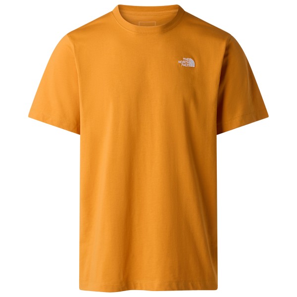 The North Face Evolution Simple Dome Short Sleeve T-Shirt Herren Workout (Gr XS |orange)