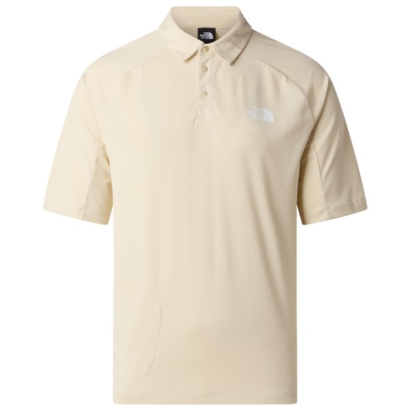 Funktionsshirt The North Face Lightrange Packable Short Sleeve Polo Herren (Gr L |beige)