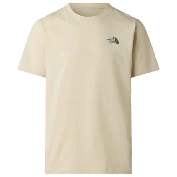 T-Shirt The North Face Monte Short Sleeve Tee-Graphic Herren (Gr L |beige)