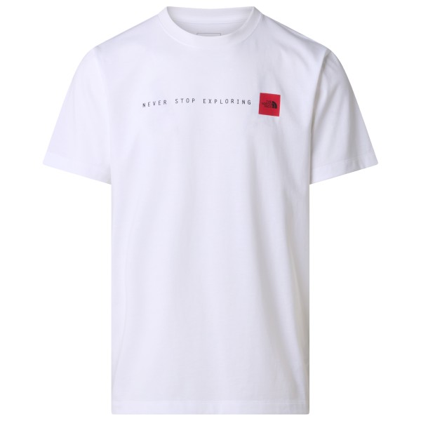 The North Face Never Stop Exploring Short Sleeve T-Shirt Men (Gr XS |weiß)