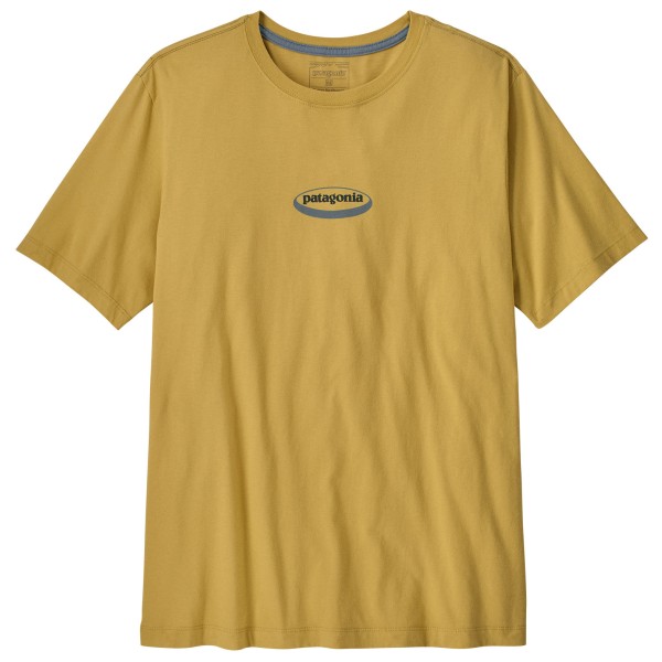 Patagonia 95 Oval Logo T-Shirt T-shirt Beige