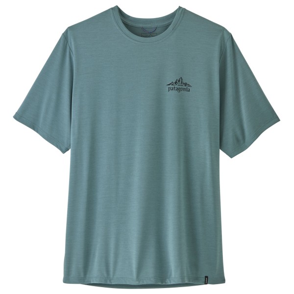 Patagonia Cap Cool Daily Shirt Cloud Crag Sportshirt turkoois Turquoise
