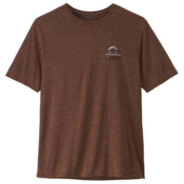 Patagonia Cap Cool Daily Shirt Great Waves Sportshirt Bruin