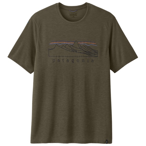 Patagonia Cap Cool Trail Shirt Stratapeaks Sportshirt Bruin