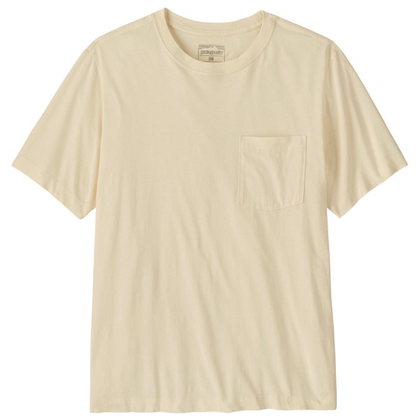 T-Shirt Patagonia Daily Pocket Tee Herren (Gr M |beige)
