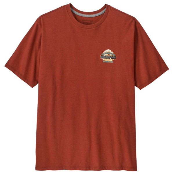 Patagonia Great Waves Responsibili-Tee T-shirt Rood