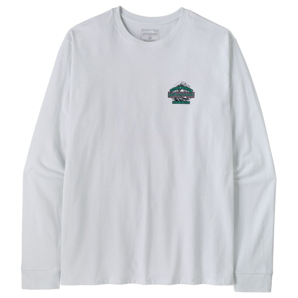 Patagonia L/S Great Waves Responsibili-Tee Longsleeve Wit