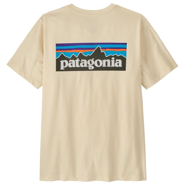 T-Shirt Patagonia P-6 Logo T-Shirt Herren (Gr XXL |beige)