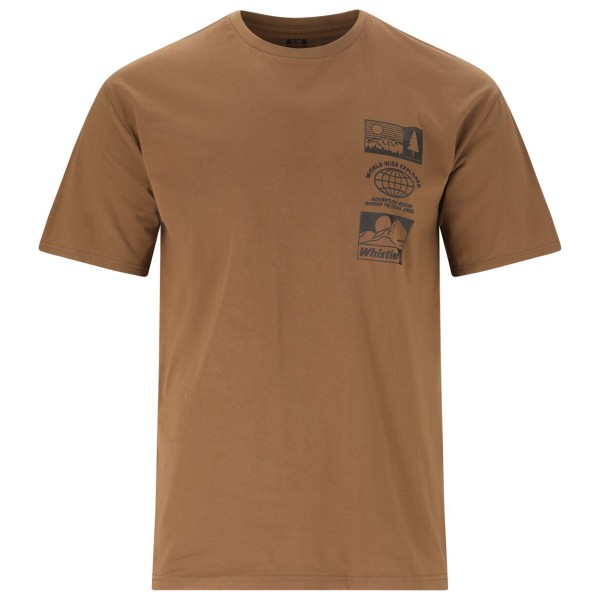 Whistler – Arwen S/S T-Shirt – T-shirt maat M, Bruin