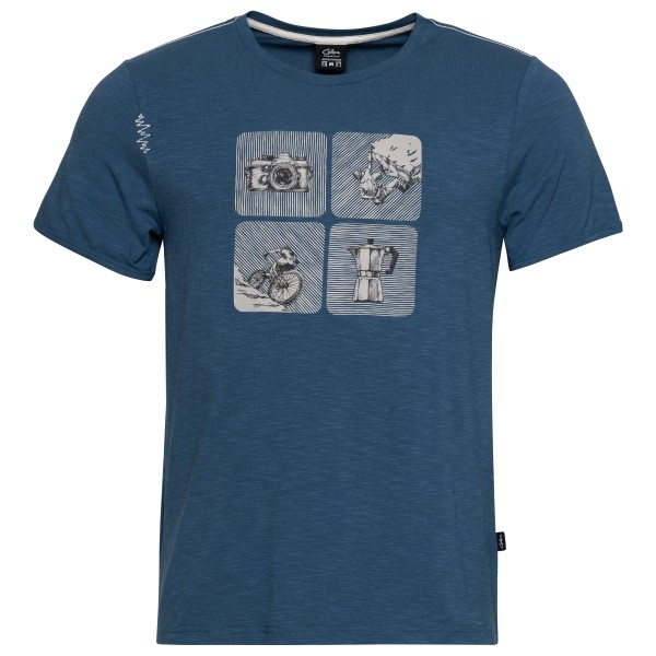 Chillaz Innsbruck Exploring The Outdoors T-Shirt Herren (Gr XL |blau)