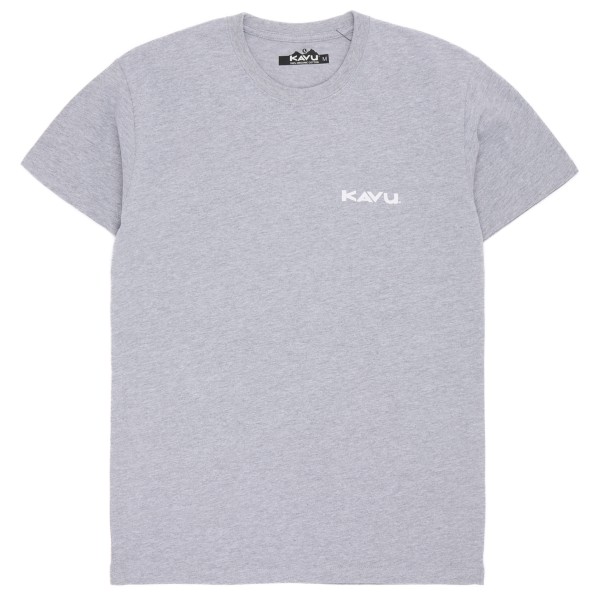 KAVU – Landscape Tee – T-shirt maat S, Grijs