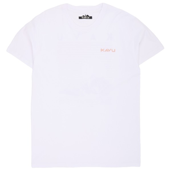 KAVU Landscape Tee T-Shirt (Gr M |weiß)