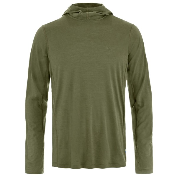 Fjällräven - Abisko Wool Hoodie - Merinoshirt Gr XL grün