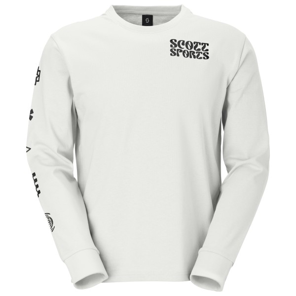 Longsleeve Scott Tee Graphic L/S Herren (Gr M |weiß)